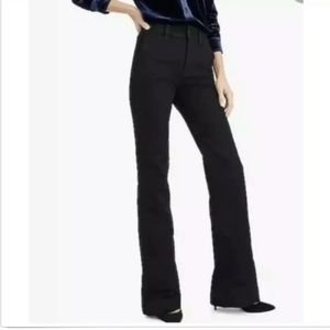 J. Crew wide leg black denim. NWT. Size 31